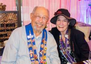 Vice Argentier Honoraire David Burka and Dame de la Chaîne Rebecca Burka (Photo by Allan Kam)